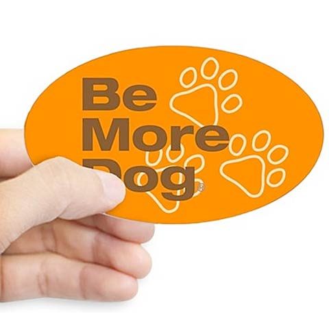 Be More Dog Sticker