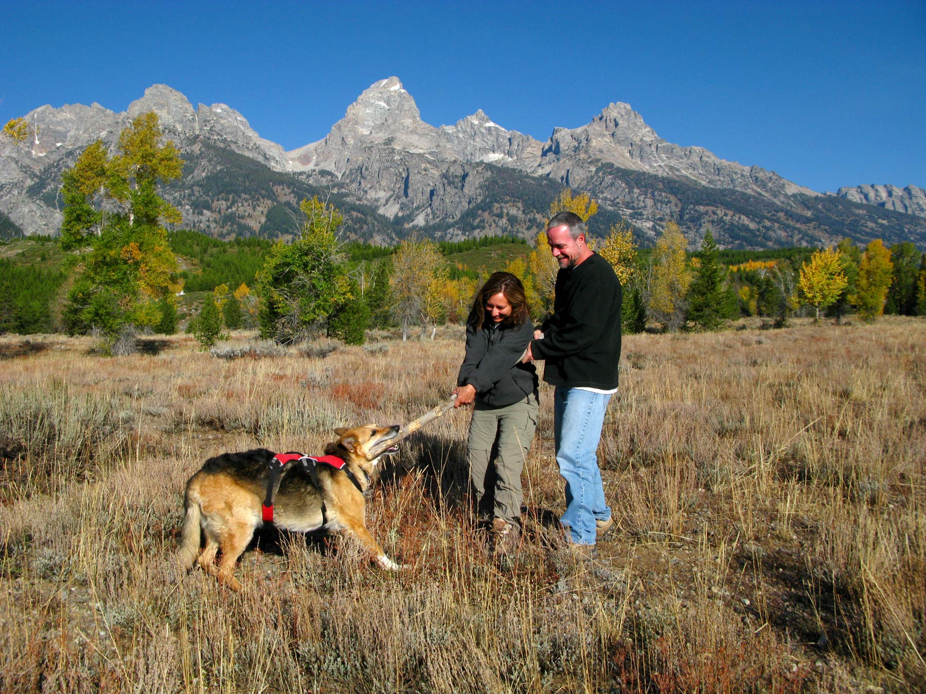 Jerry at the Grand Tetons