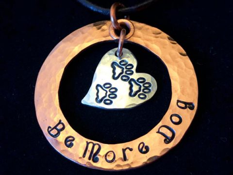 be more dog necklace
