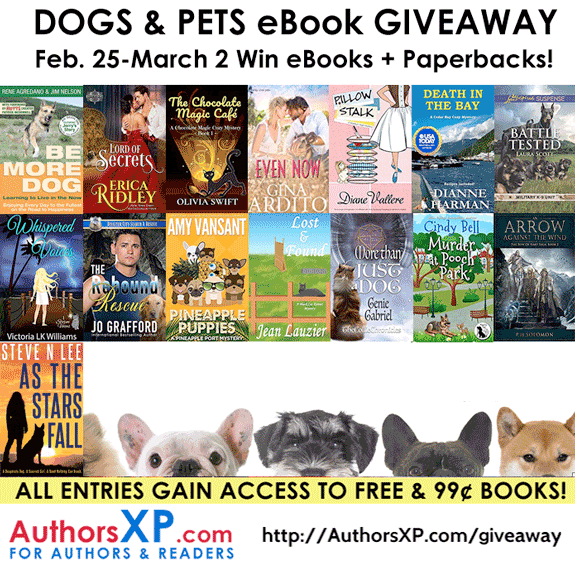 Enter to Win Free Dog Books in Ebook and Paperback Giveaway!